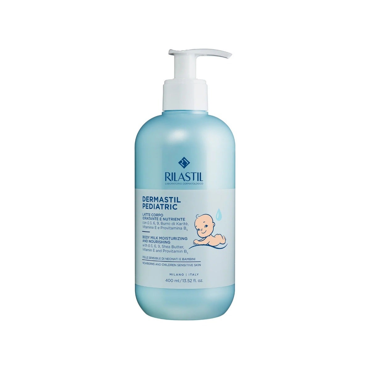 Rilastil Dermastil Pediatric Latte Corpo ng 400 ml-1