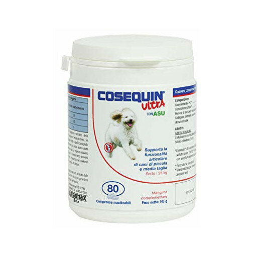 Cosequin Ultra Small Medium per cani problemi articolari 80 compresse-2