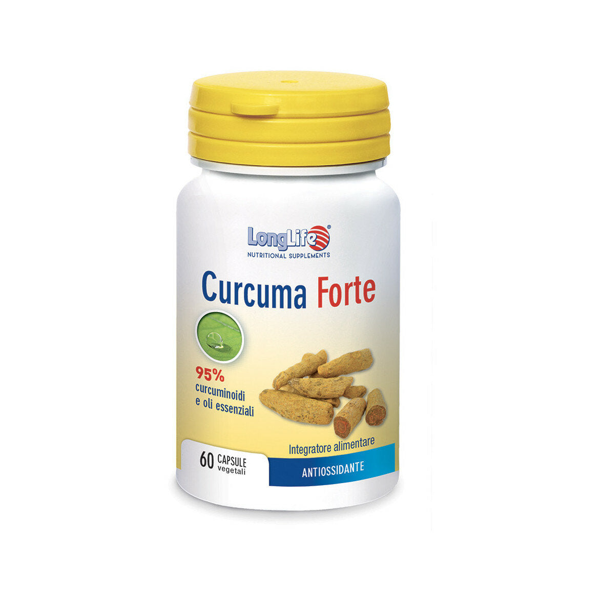 Longlife Curcuma Forte antinfiammatorio 60 capsule vegetali-2