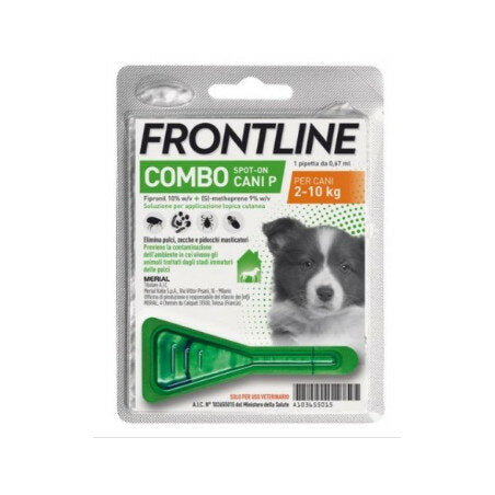 Frontline Combo Spot-On Cani 2-10kg 1 pipetta-2