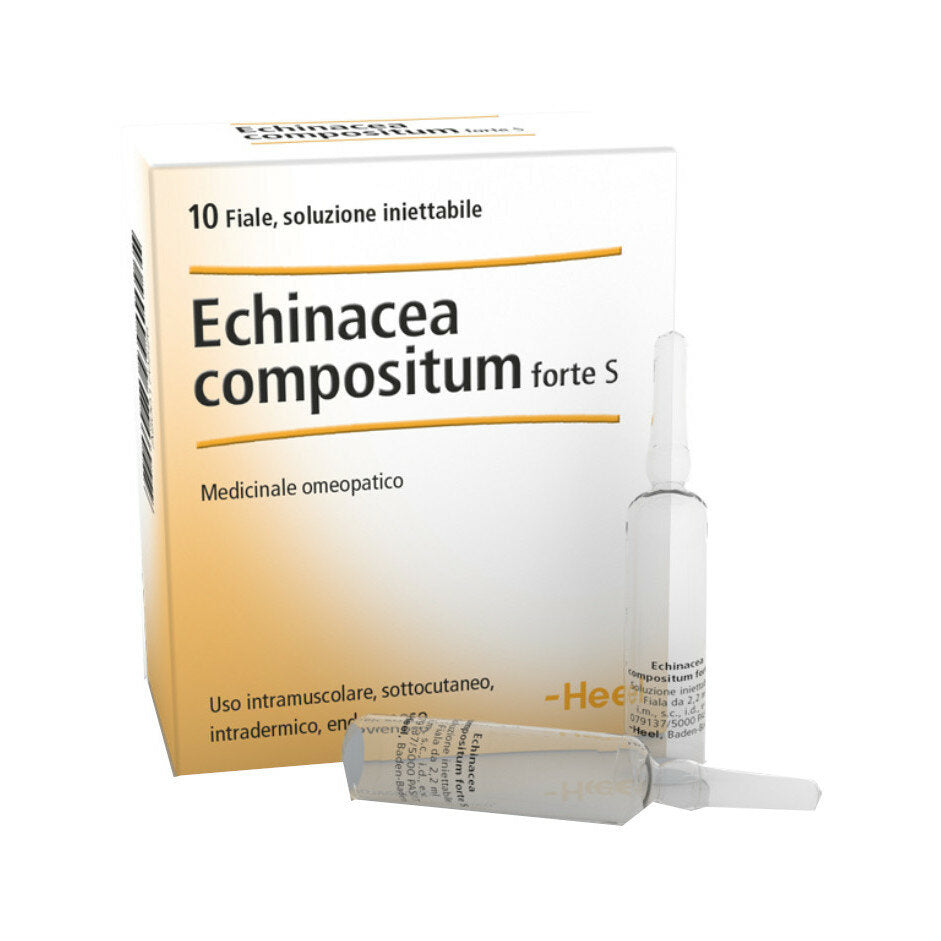 Guna Heel Echinacea Compositum S Forte medicinale omeopatico 10 fiale-2