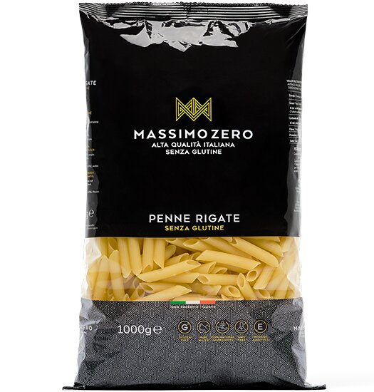 Massimo Zero Penne Rigate Senza Glutine 1Kg-2