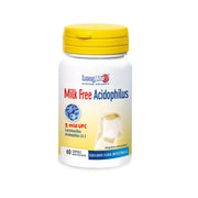 Longlife Milk Free Acidophilus 5mld equilibrio flora intestinale 60 capsule gastroresistenti-2