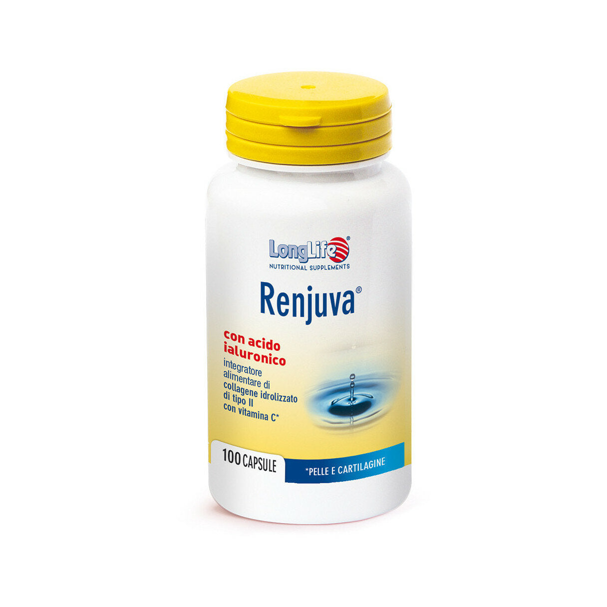 Longlife Renjuva Integratore Alimentare Protezione Cutanea salute articolare 100 Capsule-2