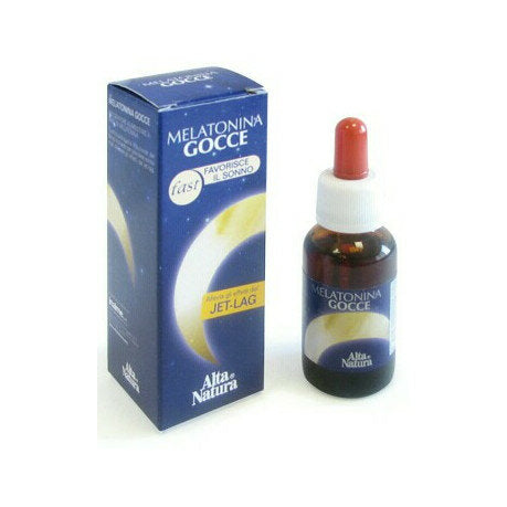 Alta Natura Melatonina Gocce aiuta a prendere sonno 20ml gusto ciliegia-2