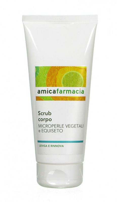 Amicafarmacia Scrub corpo Microperle vegetali e equiseto 200 ml-1