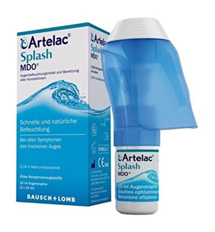 Artelac Splash MDSC idratazione immediata per occhi stanchi e irritati 10ml di soluzione oftalmica-1