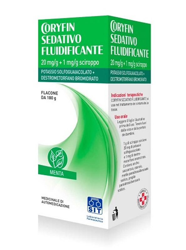Coryfin Sedativo Fluidificante Sciroppo 180g-1