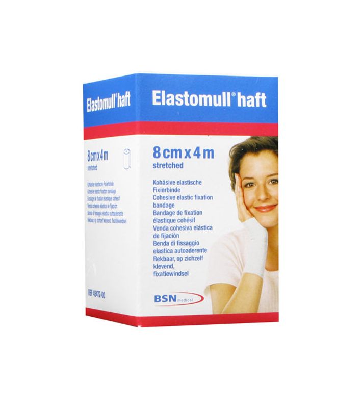 Elastomull haft benda di fissaggio coesiva elastica 8cm X 4m-1