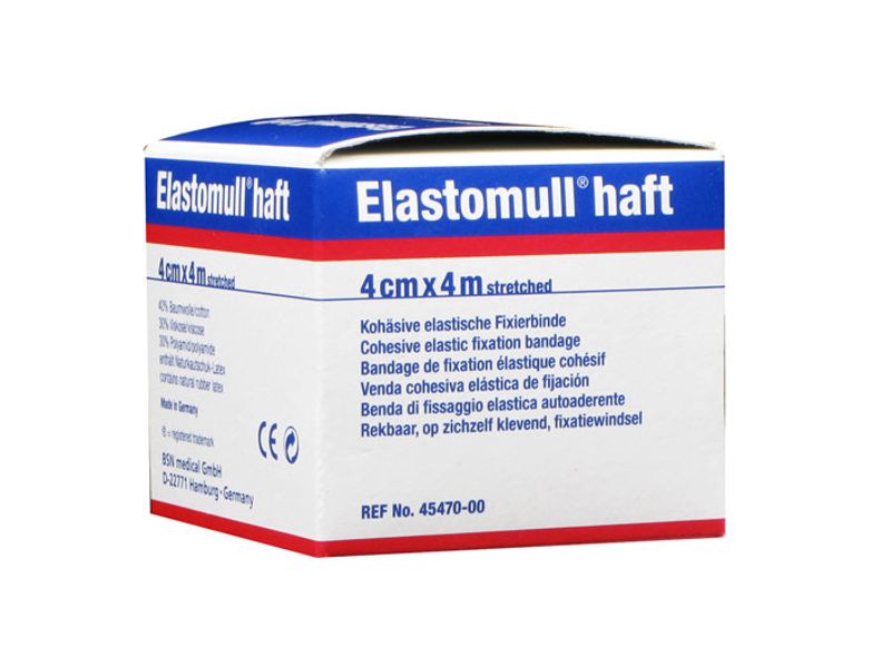 Elastomull haft benda di fissaggio coesiva elastica 4cm X 4m-1