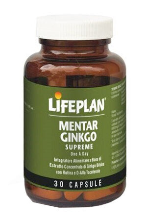 Lifeplan Mentar Ginkgo Supreme  Integratore 30 Capsule-2
