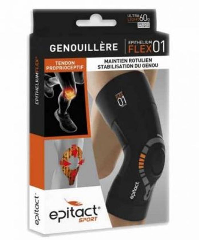 Epitact sport Ginocchiera Correttiva Epithelium Flex 01 M tra 38 e 41 cm-1