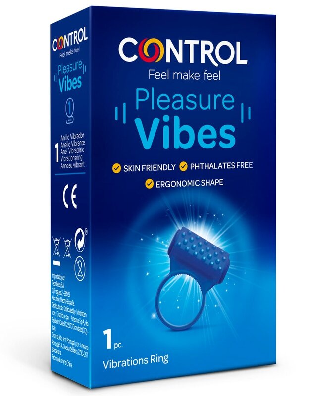 Control Pleasure Vibes Anello Vibrante-2