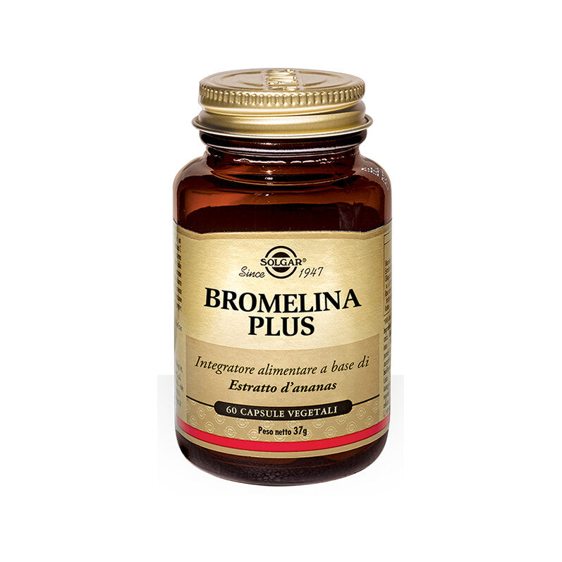 Solgar Bromelina Plus utile per la digestione 60 capsule-2