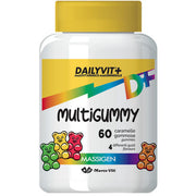 Massigen Dailyvit+ Multigummy integratore multivitaminico per bambini 60 caramelle 4 differenti gust-2