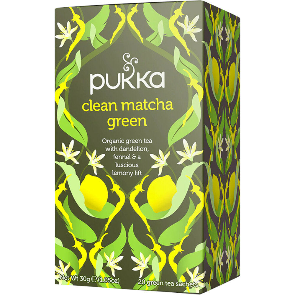 Pukka Tè Clean Matcha Green 30g-2