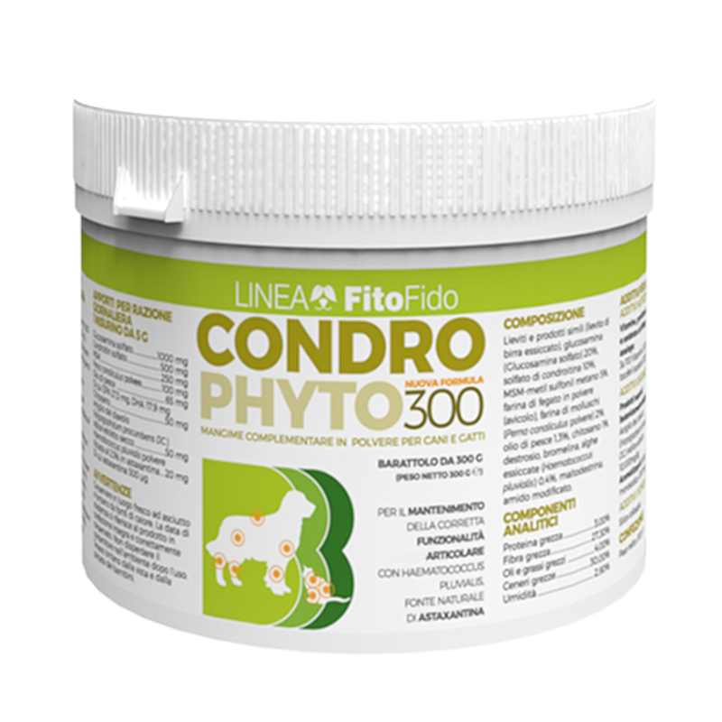 Condrophyto Polvere utile per la funzionalità articolare dell'animale 300g-1