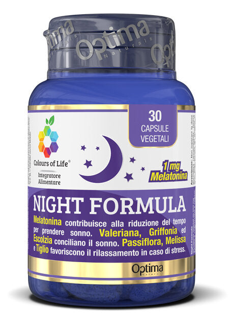 Colours Of Life Night Formula 30 Capsule Vegetali 550mg-1