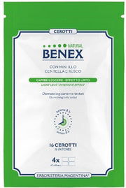 Erboristeria Magentina Natural Benex Gambe Leggere Effetto Urto 16 Cerotti-2