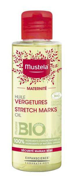 Mustela Maternità Olio Smagliature Bio 105ml-3
