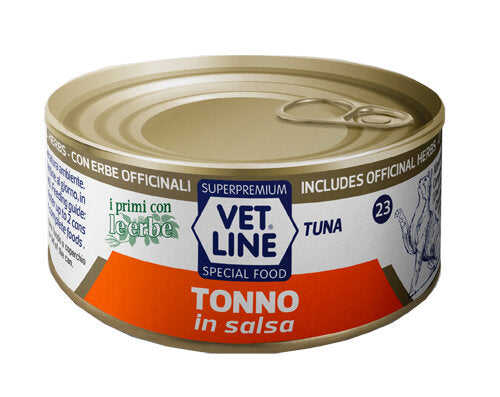 Vet Line Per Gatto Tonno In Salsa 70g-3