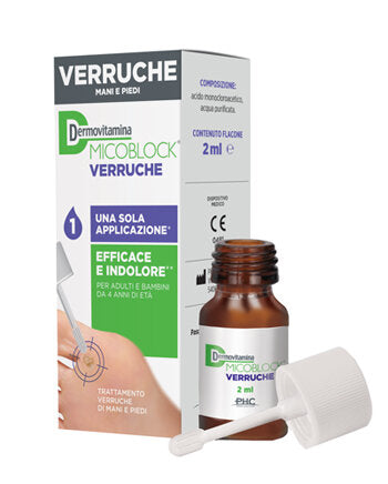 Dermovitamina Micoblock Verruche mani e piedi 2ml-2
