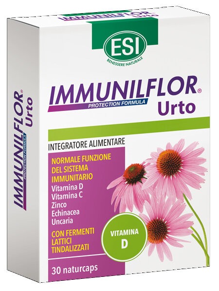 Immunilflor Urto Vitamina D sistema immunitario 30 naturcaps-2