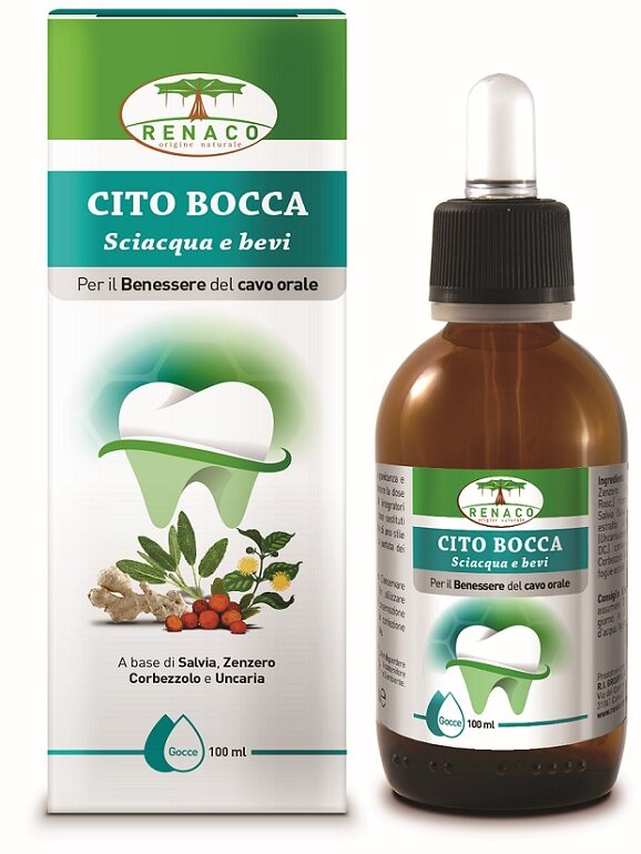 Renaco Cito Bocca per il benessere del cavo orale in gocce 100ml-2