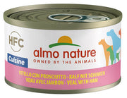 Almo Nature HFC Cuisine Vitello con Prosciutto alimento umido per cani adulti 95g-1