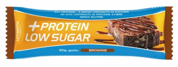 Ultimate barretta proteica gusto brownie 60g-1