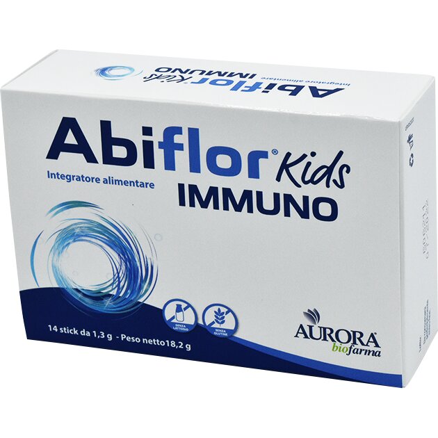 Abiflor Kids Immuno per il benessere della flora intestinale 14 stick-2
