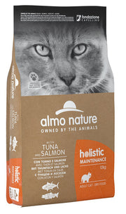 Almo Nature Holistic Maintenance Tonno E Salmone Cibo Secco Per Gatti Sacco 12kg-2