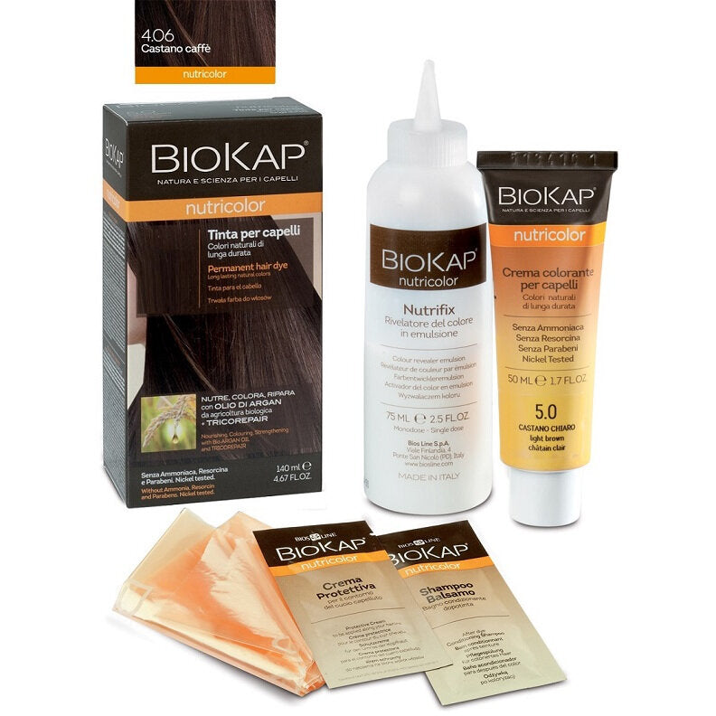 Biokap Nutricolor Tinta Capelli 4.06 Castano Caffè-2