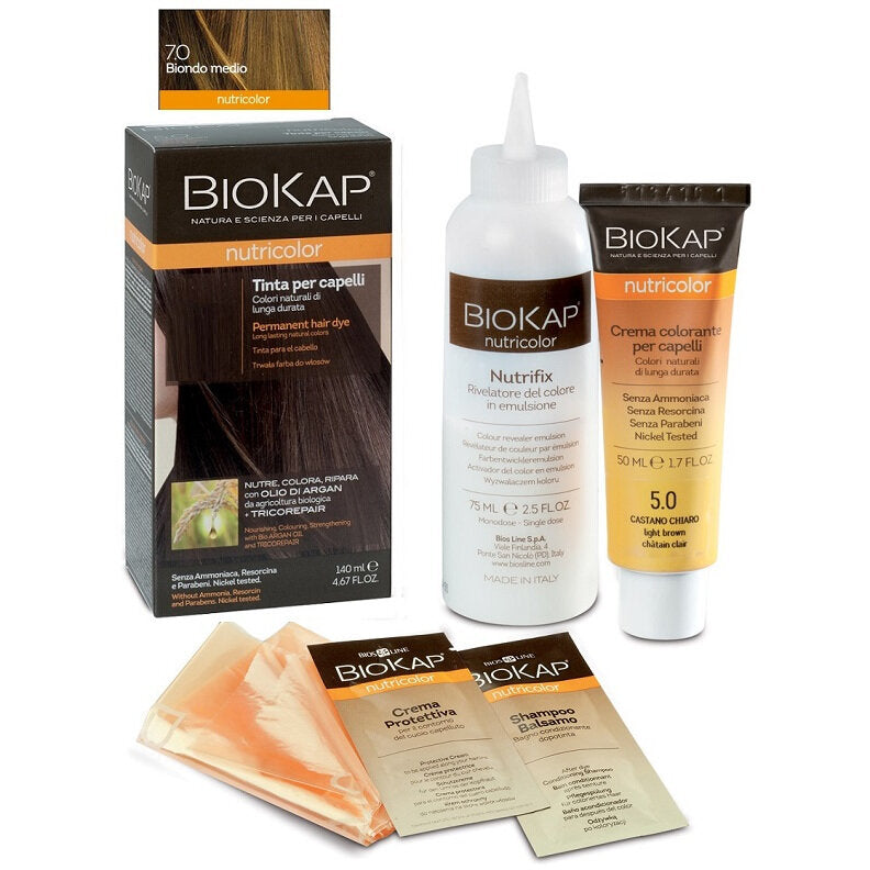 Biokap Nutricolor tinta per capelli 7.0 Biondo Medio-2