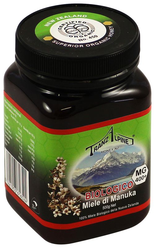 Erbavoglio Miele di Manuka  TranzAlpine (MG 400+) - 500 g-1