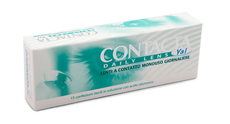 Contacta Yal lenti a contatto monouso giornaliere 15 lenti -0.75-1
