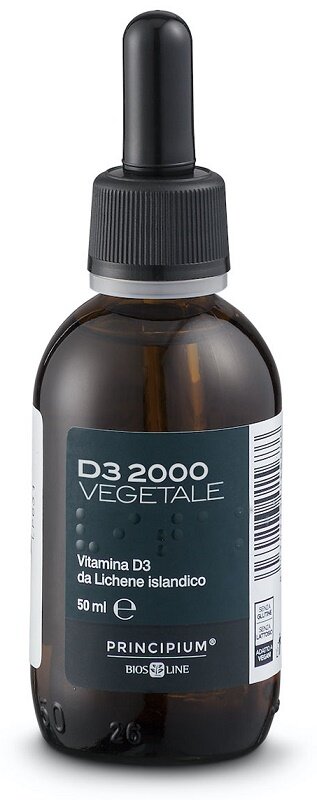 Biosline D3 Vegan 2000 UI integratore gocce orali per difese immunitarie 50ml-2