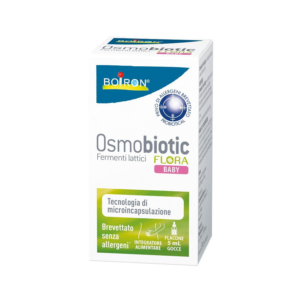 Boiron Osmobiotic Flora Baby integratore a base di fermenti lattici gocce 5ml-2