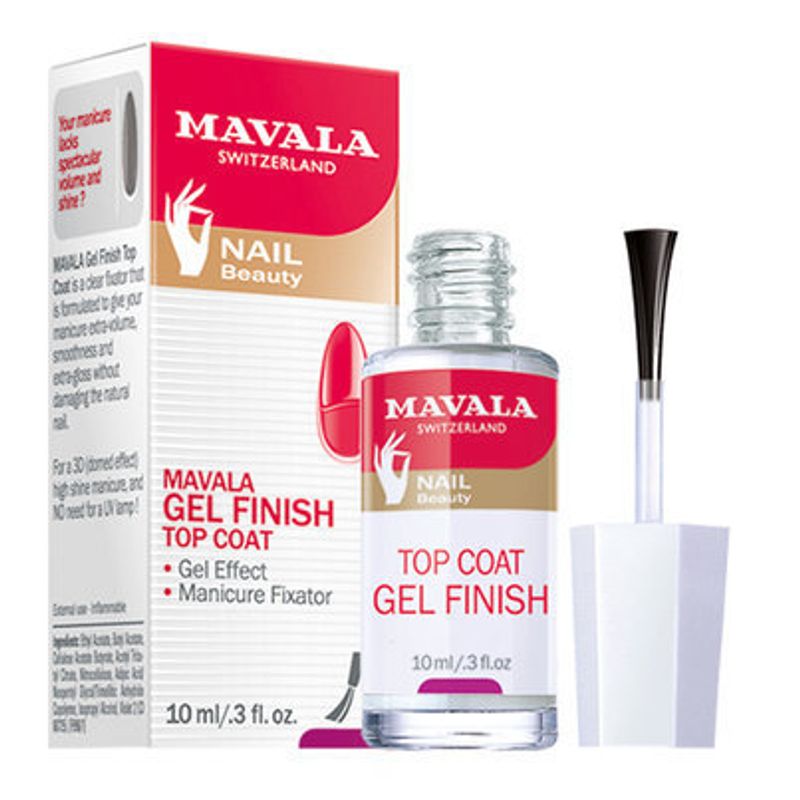 Mavala Gel Finish Top Coat fissatore trasparente 10ml-1