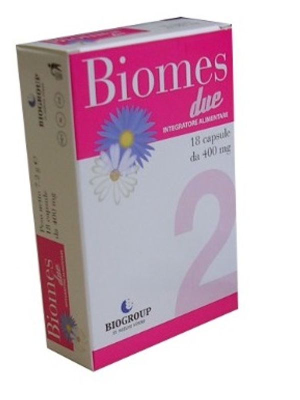Biogroup Biomes due naturale equilibrio del ciclo mestruale 18 capsule-1
