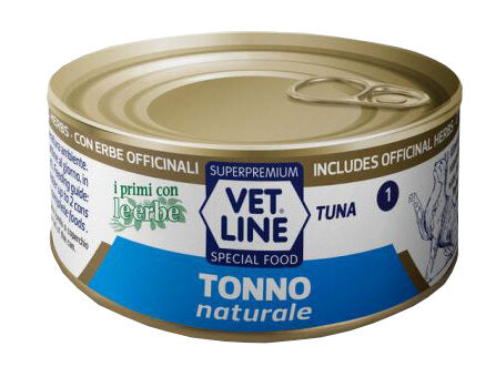 Vet Line Gatto Al Tonno Lattina 70gr-3