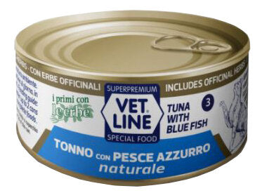 Vet Line Gatto Tonno E Pesce Lattina 70gr-2