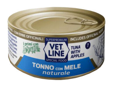 Vet Line Gatto Tonno E Mele 70gr-2