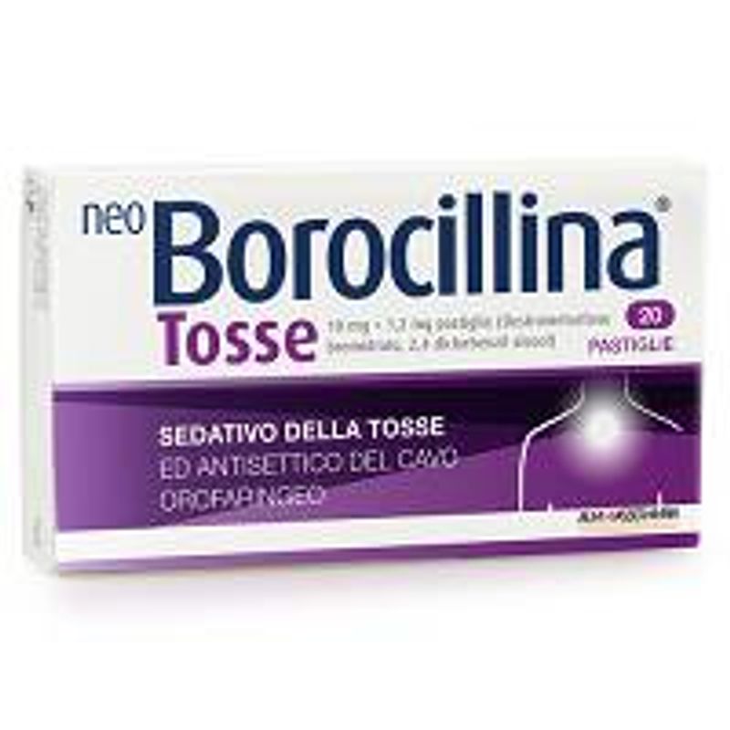 Neoborocillina Tosse 20 Compresse Orosolubili-1