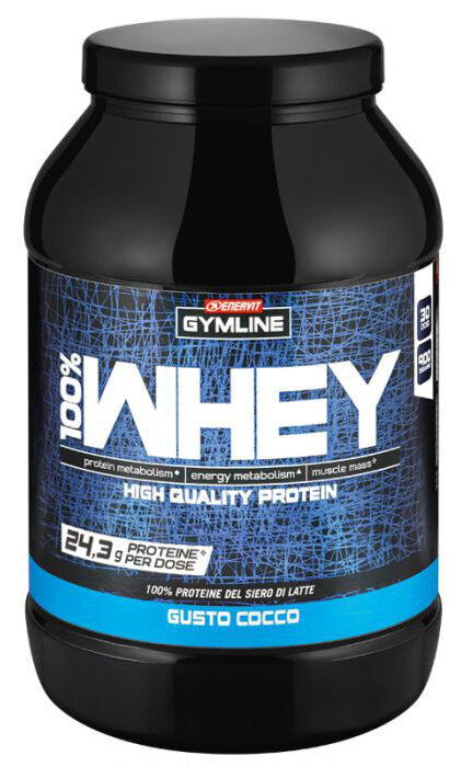 Enervit Gymline 100% Whey Protein gusto Cocco 900g-2