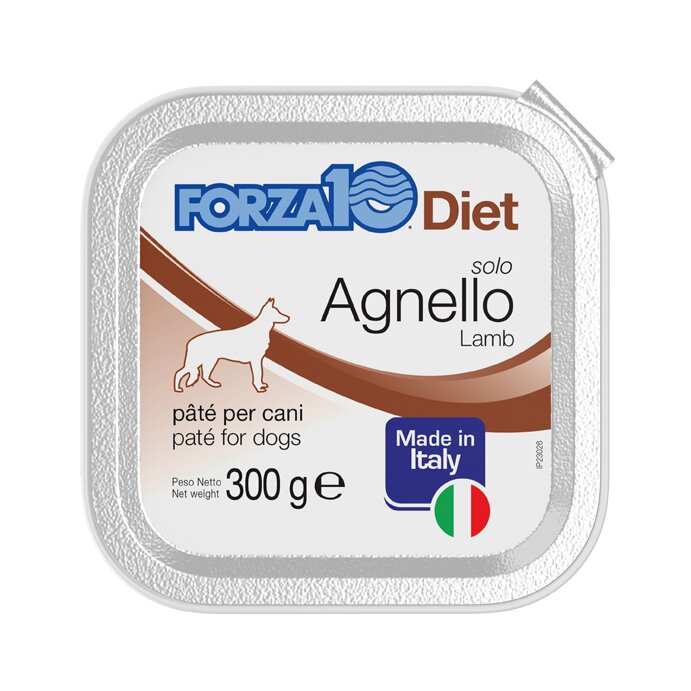 Forza10 Diet Iceland Alimento Umido Agnello Per Cani Vaschetta 300g-1