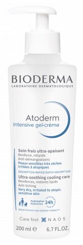 Bioderma Atoderm Intensive Gel-crème trattamento fresco ultralenitivo 200ml-2
