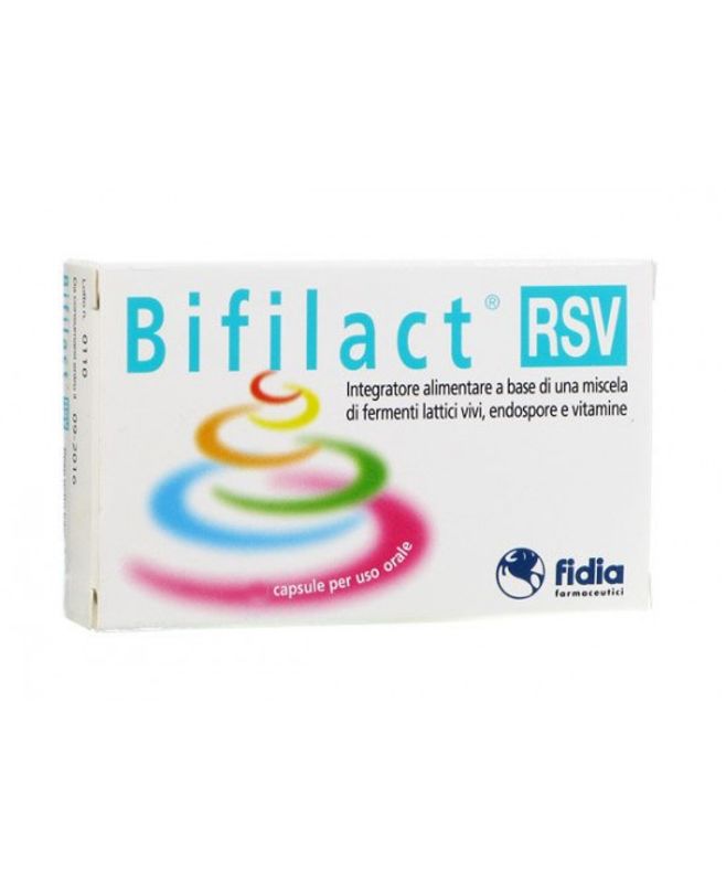 Bifilact Rsv Integratore Intestinale 30 Capsule-1