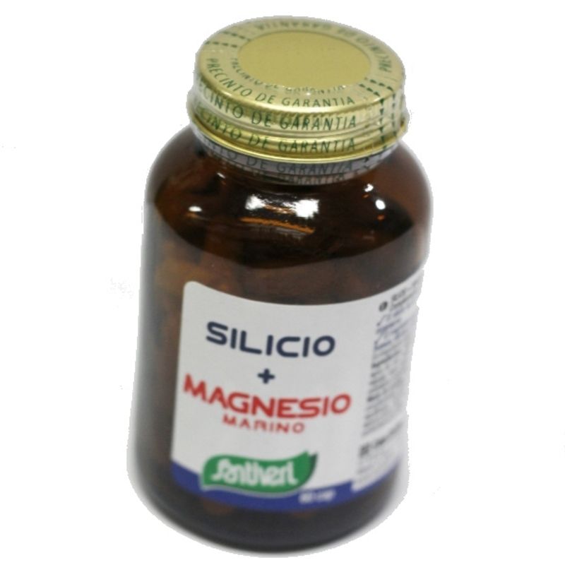 Santiveri Silicio e magnesio marino organismo muscoli ossa 60 capsule-1
