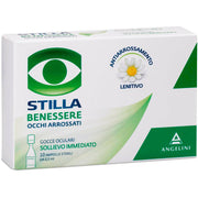 Stilla benessere occhi arrossati gocce oculari sollievo immediato 10 ampolline sterili unidose-2